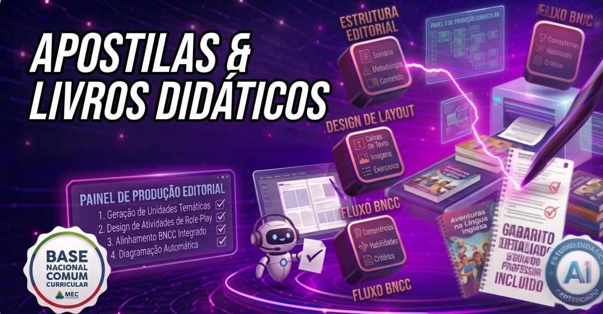 Studio de Apostilas & Livro Didático